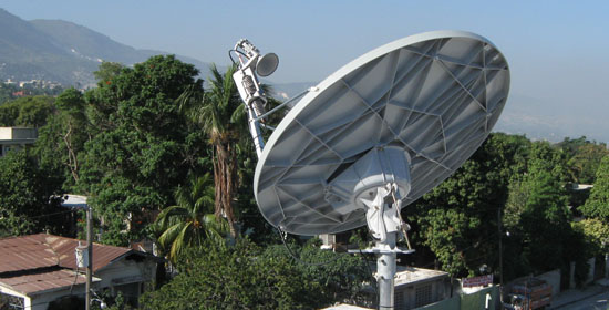 HughesNet System in Port-au-Prince, Haiti